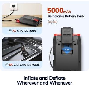 COPY - Powerful 20 PSI Pump Inflator & Deflator